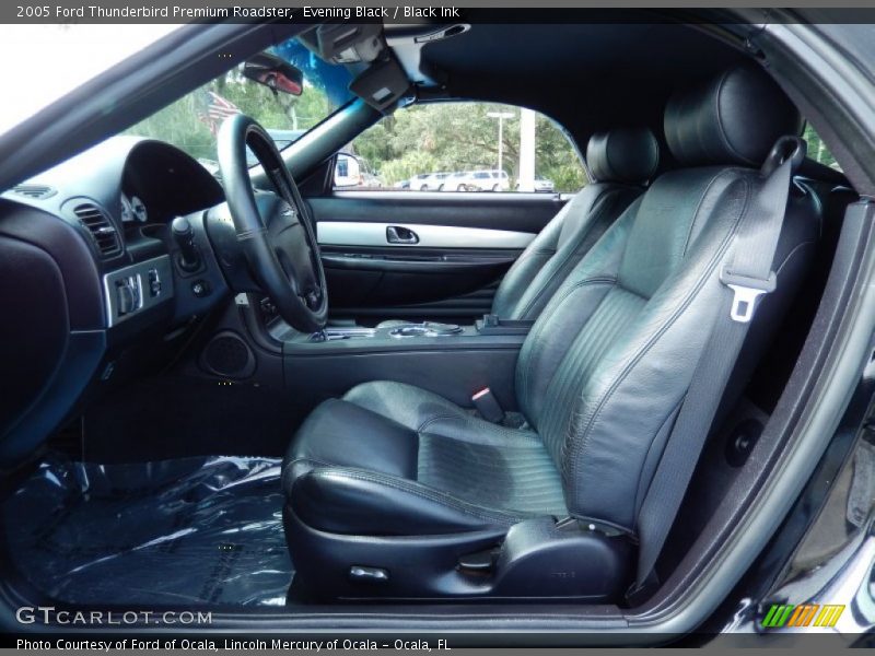 Evening Black / Black Ink 2005 Ford Thunderbird Premium Roadster