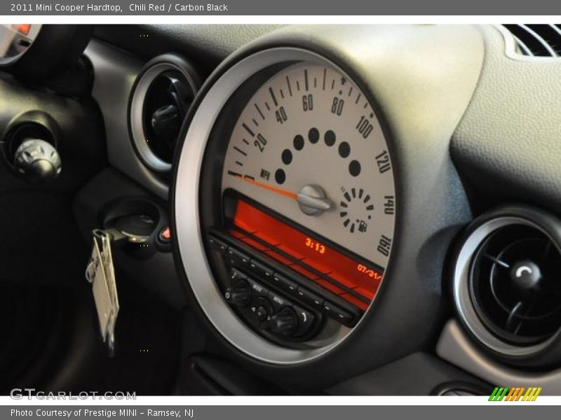 Chili Red / Carbon Black 2011 Mini Cooper Hardtop