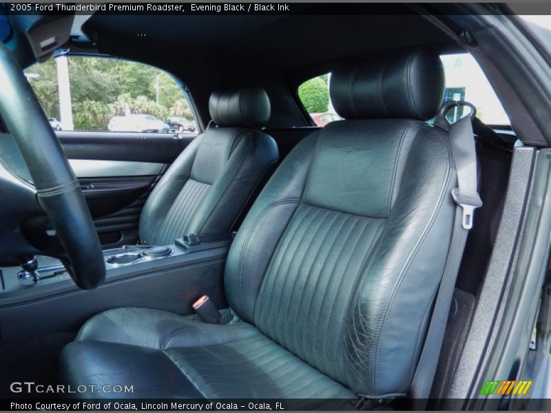 Evening Black / Black Ink 2005 Ford Thunderbird Premium Roadster
