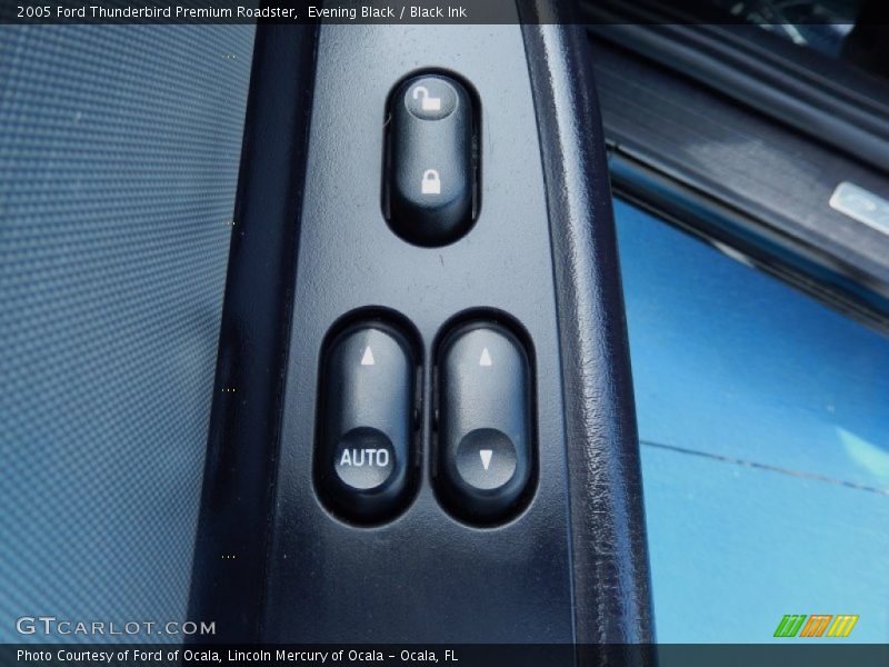 Evening Black / Black Ink 2005 Ford Thunderbird Premium Roadster