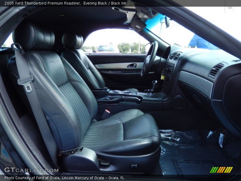 Evening Black / Black Ink 2005 Ford Thunderbird Premium Roadster
