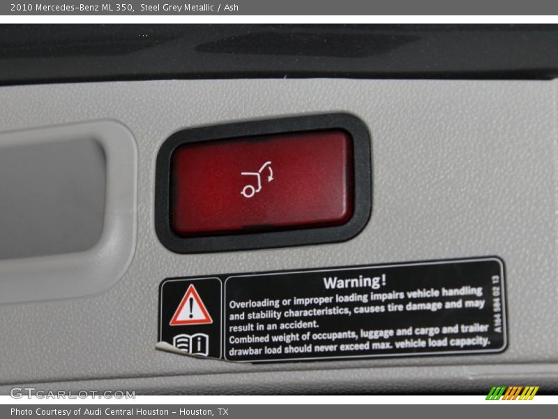 Steel Grey Metallic / Ash 2010 Mercedes-Benz ML 350