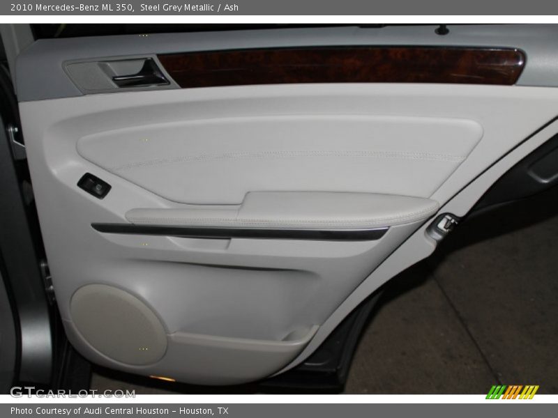 Steel Grey Metallic / Ash 2010 Mercedes-Benz ML 350