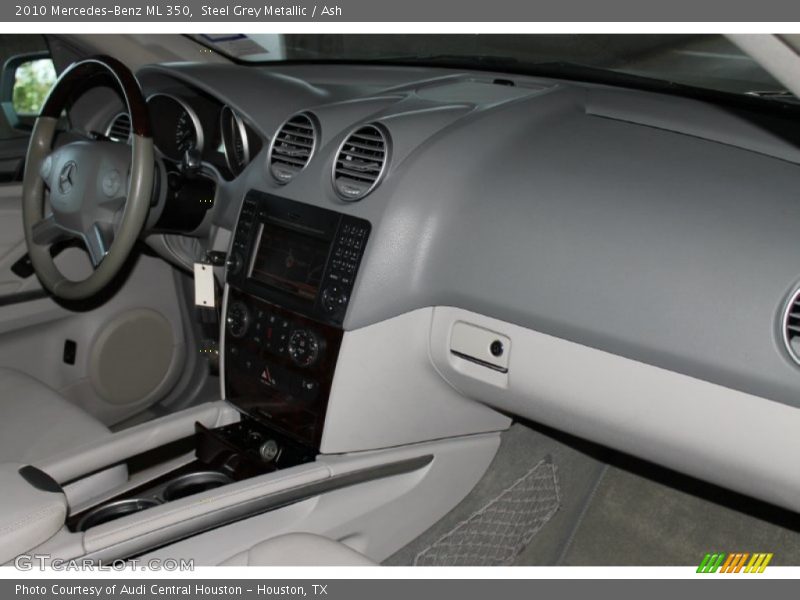 Steel Grey Metallic / Ash 2010 Mercedes-Benz ML 350