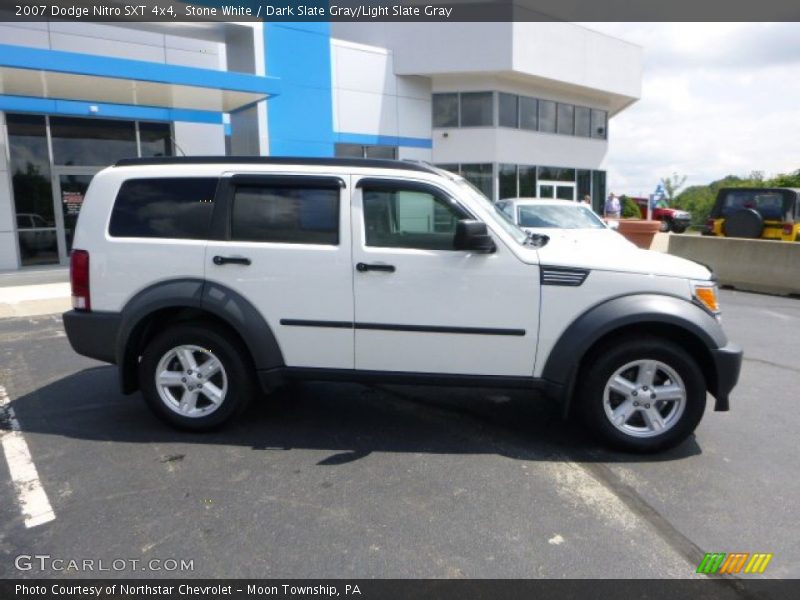 Stone White / Dark Slate Gray/Light Slate Gray 2007 Dodge Nitro SXT 4x4