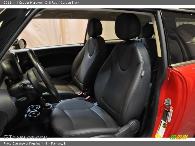 Chili Red / Carbon Black 2011 Mini Cooper Hardtop