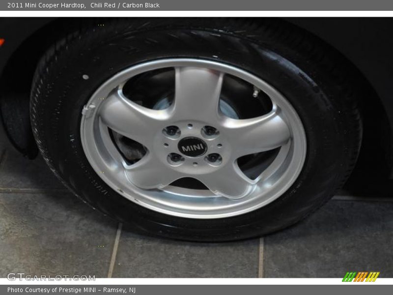 Chili Red / Carbon Black 2011 Mini Cooper Hardtop