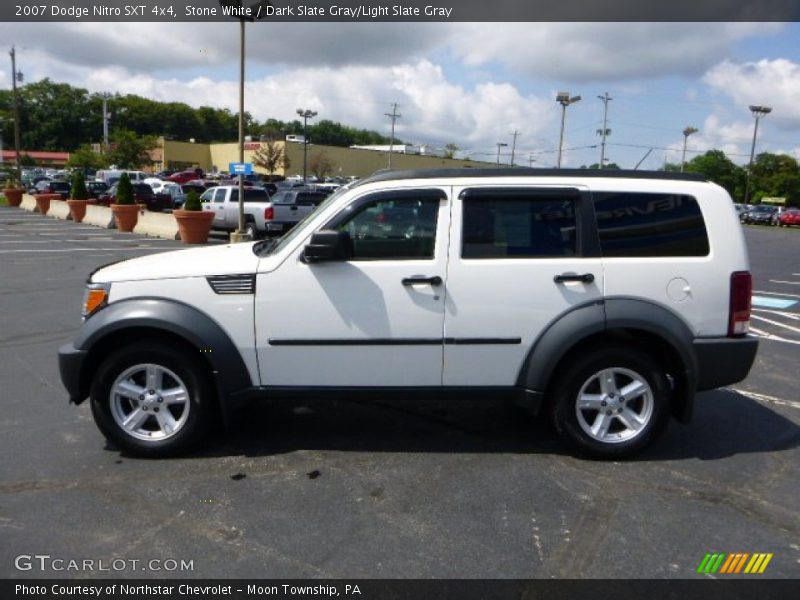 Stone White / Dark Slate Gray/Light Slate Gray 2007 Dodge Nitro SXT 4x4