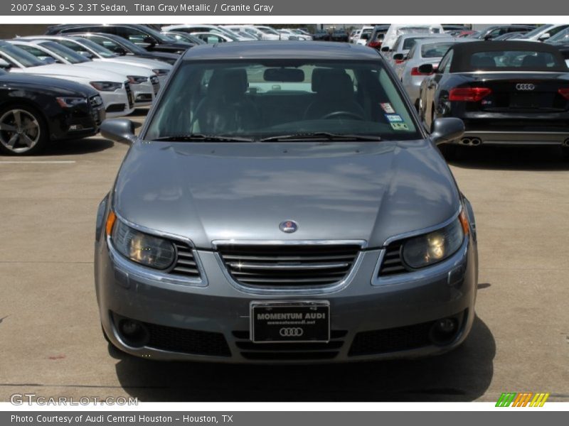 Titan Gray Metallic / Granite Gray 2007 Saab 9-5 2.3T Sedan