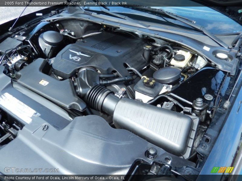 Evening Black / Black Ink 2005 Ford Thunderbird Premium Roadster