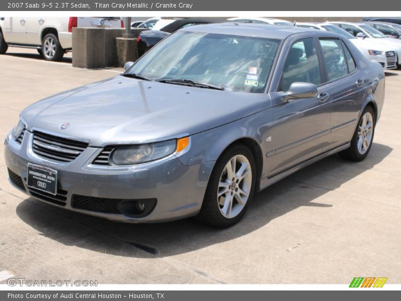 Titan Gray Metallic / Granite Gray 2007 Saab 9-5 2.3T Sedan