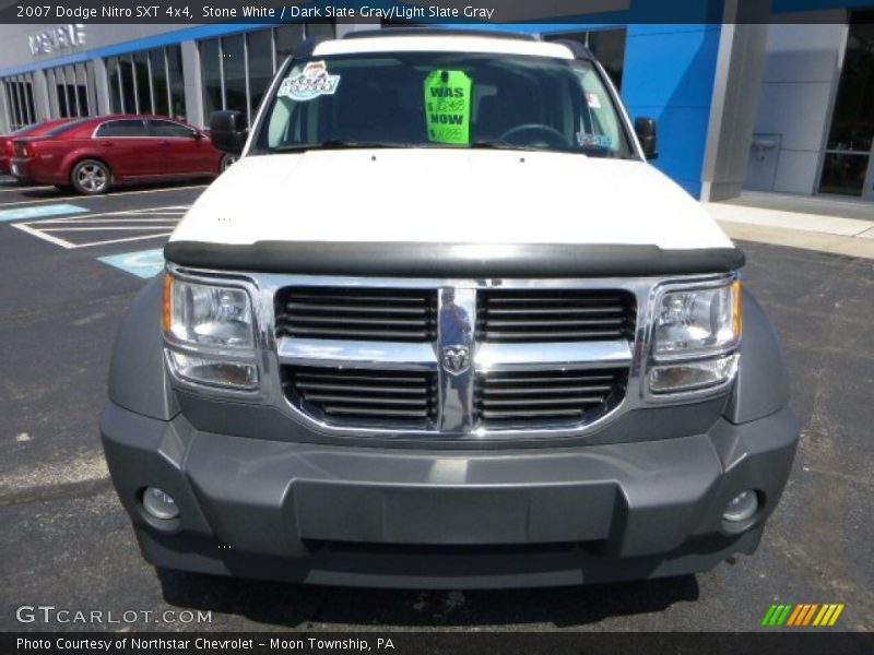Stone White / Dark Slate Gray/Light Slate Gray 2007 Dodge Nitro SXT 4x4