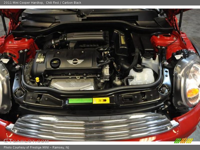 Chili Red / Carbon Black 2011 Mini Cooper Hardtop