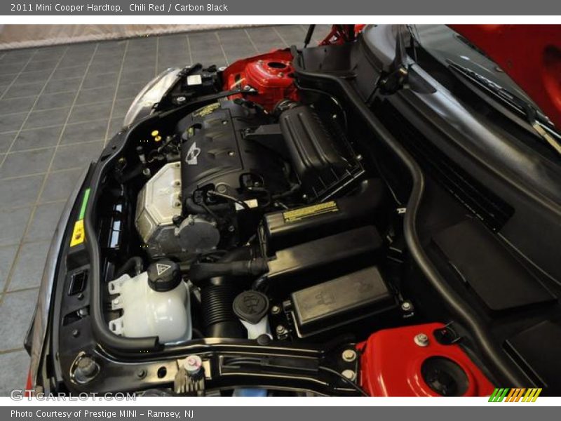 Chili Red / Carbon Black 2011 Mini Cooper Hardtop