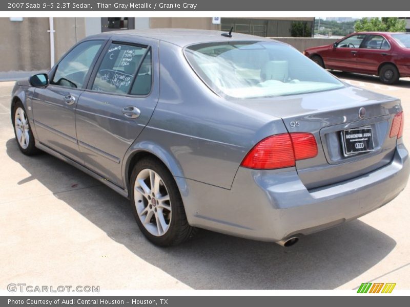 Titan Gray Metallic / Granite Gray 2007 Saab 9-5 2.3T Sedan
