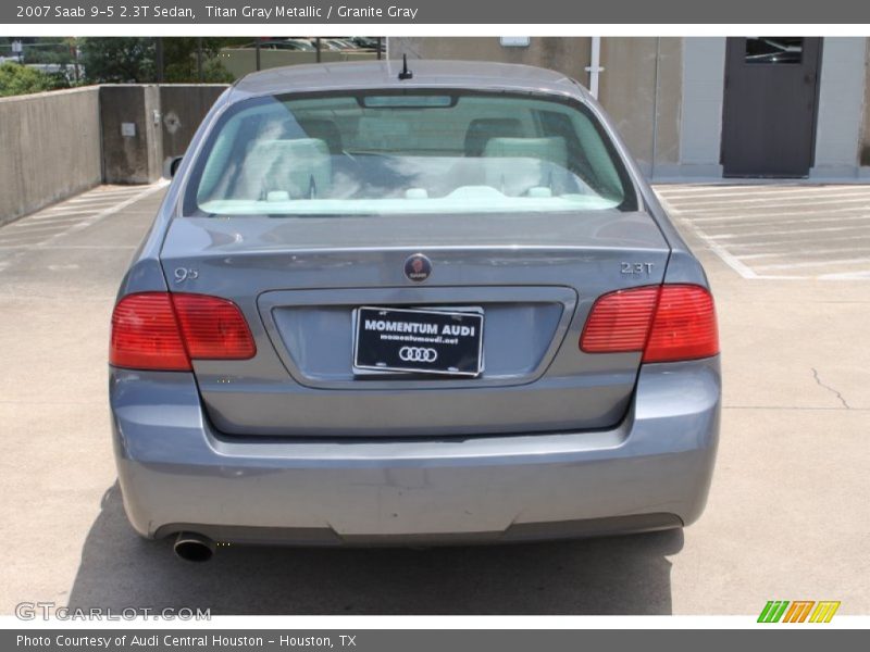Titan Gray Metallic / Granite Gray 2007 Saab 9-5 2.3T Sedan