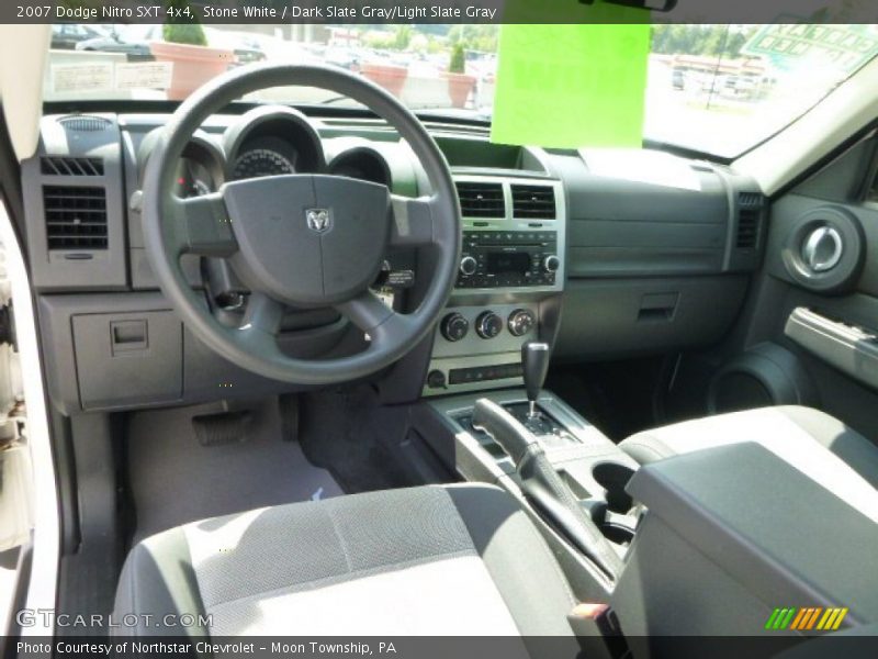 Stone White / Dark Slate Gray/Light Slate Gray 2007 Dodge Nitro SXT 4x4