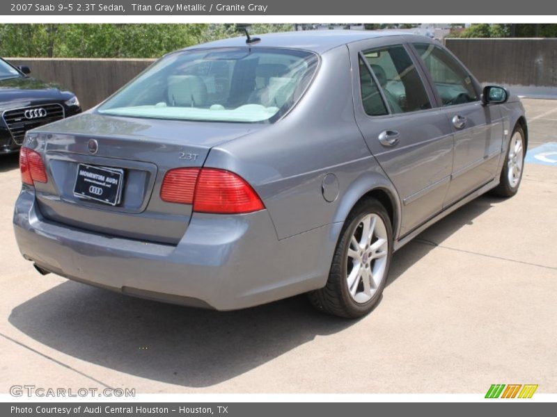 Titan Gray Metallic / Granite Gray 2007 Saab 9-5 2.3T Sedan