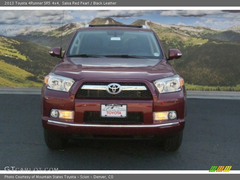 Salsa Red Pearl / Black Leather 2013 Toyota 4Runner SR5 4x4