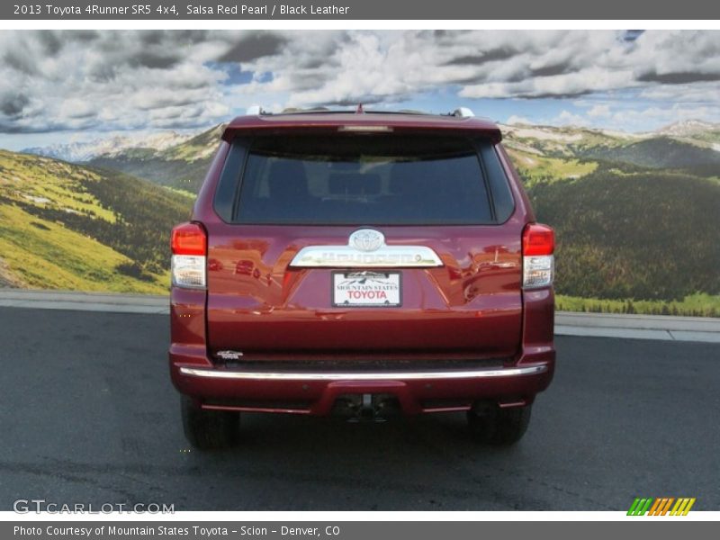 Salsa Red Pearl / Black Leather 2013 Toyota 4Runner SR5 4x4