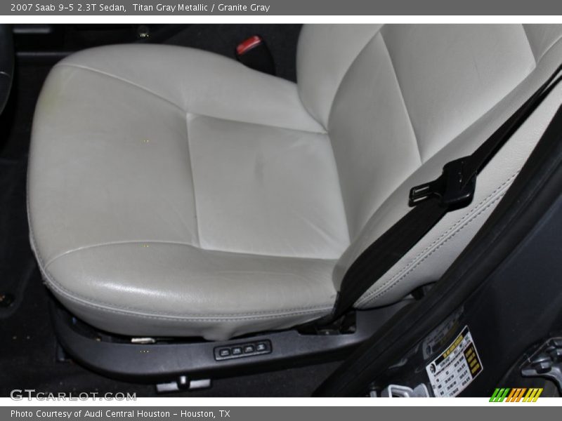 Titan Gray Metallic / Granite Gray 2007 Saab 9-5 2.3T Sedan