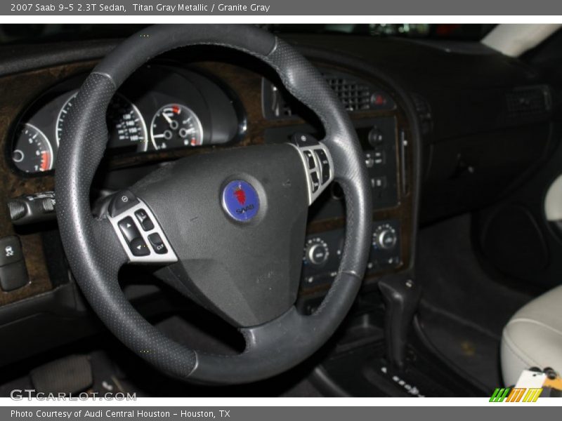 Titan Gray Metallic / Granite Gray 2007 Saab 9-5 2.3T Sedan