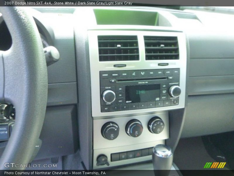 Stone White / Dark Slate Gray/Light Slate Gray 2007 Dodge Nitro SXT 4x4