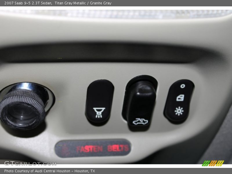 Titan Gray Metallic / Granite Gray 2007 Saab 9-5 2.3T Sedan