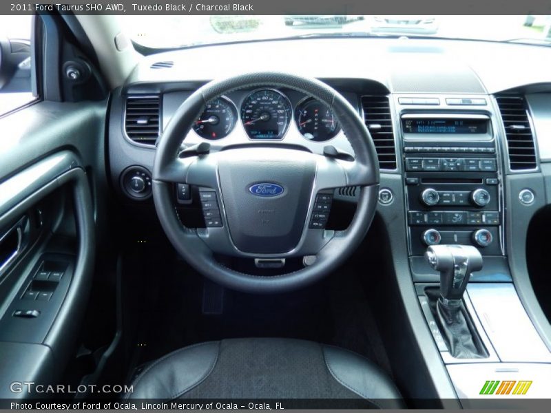 Tuxedo Black / Charcoal Black 2011 Ford Taurus SHO AWD