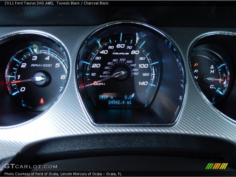 Tuxedo Black / Charcoal Black 2011 Ford Taurus SHO AWD