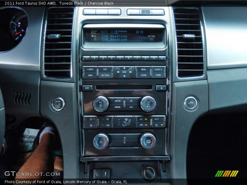 Tuxedo Black / Charcoal Black 2011 Ford Taurus SHO AWD