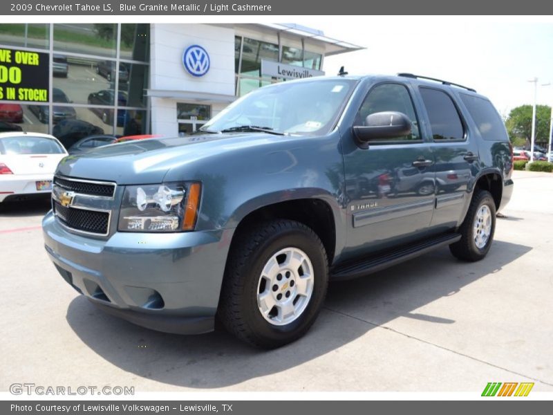 Blue Granite Metallic / Light Cashmere 2009 Chevrolet Tahoe LS