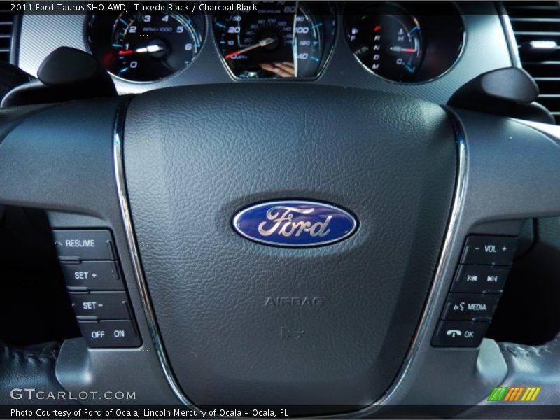 Tuxedo Black / Charcoal Black 2011 Ford Taurus SHO AWD