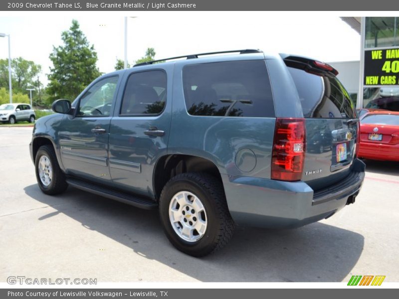 Blue Granite Metallic / Light Cashmere 2009 Chevrolet Tahoe LS