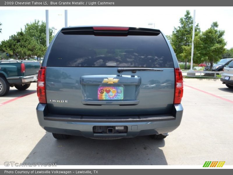 Blue Granite Metallic / Light Cashmere 2009 Chevrolet Tahoe LS