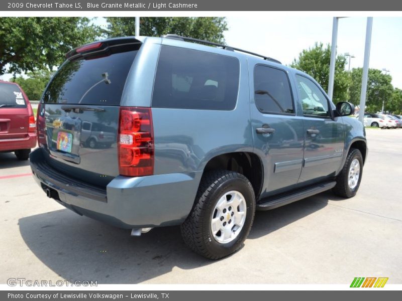 Blue Granite Metallic / Light Cashmere 2009 Chevrolet Tahoe LS