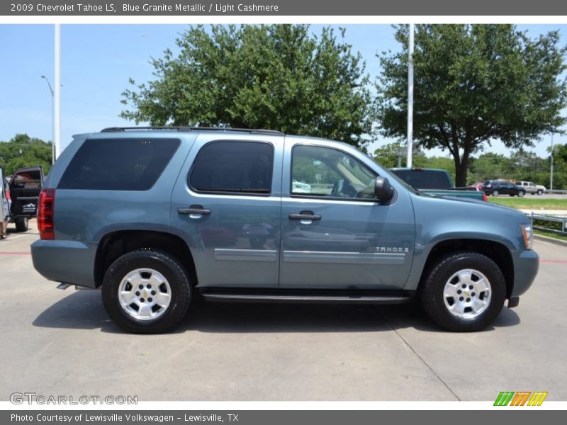 Blue Granite Metallic / Light Cashmere 2009 Chevrolet Tahoe LS