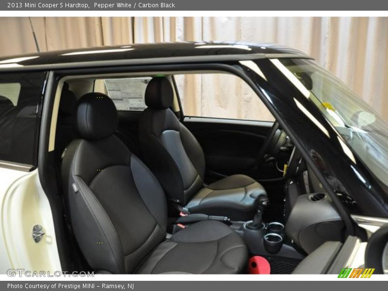 Pepper White / Carbon Black 2013 Mini Cooper S Hardtop