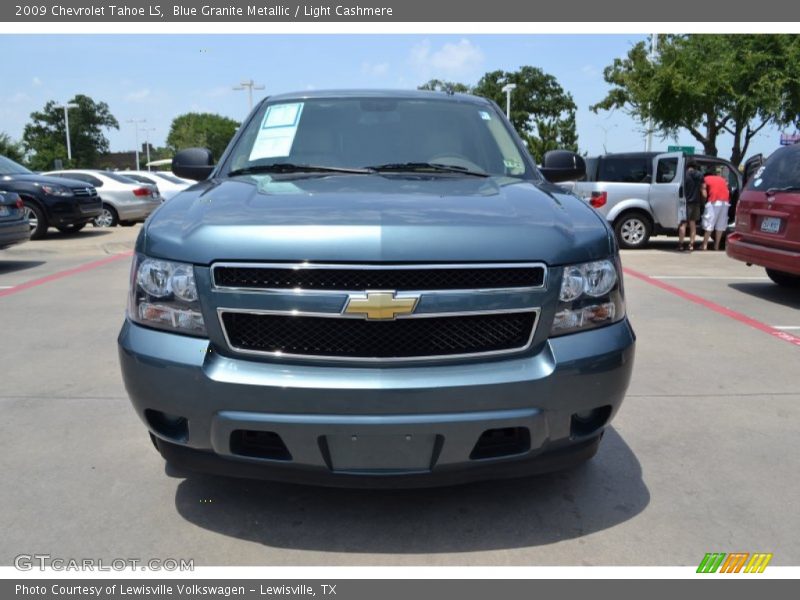 Blue Granite Metallic / Light Cashmere 2009 Chevrolet Tahoe LS