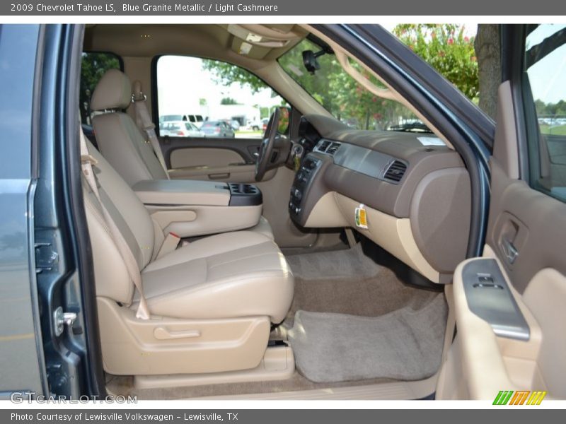 Blue Granite Metallic / Light Cashmere 2009 Chevrolet Tahoe LS