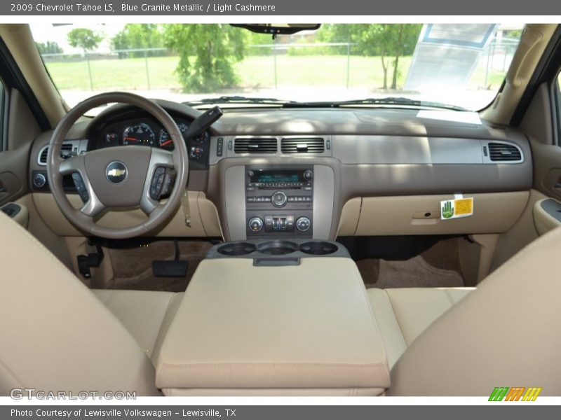 Blue Granite Metallic / Light Cashmere 2009 Chevrolet Tahoe LS