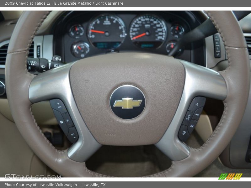 Blue Granite Metallic / Light Cashmere 2009 Chevrolet Tahoe LS