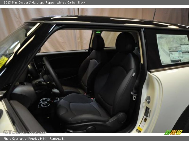 Pepper White / Carbon Black 2013 Mini Cooper S Hardtop