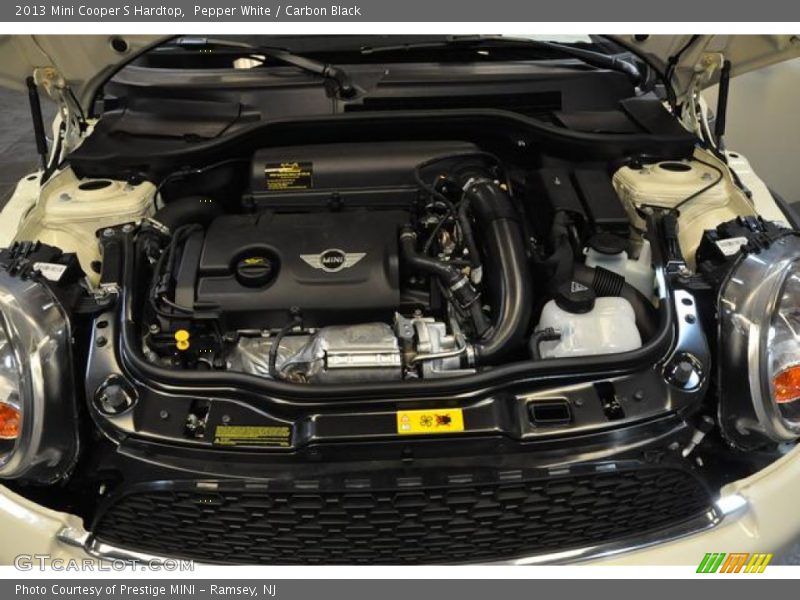 Pepper White / Carbon Black 2013 Mini Cooper S Hardtop