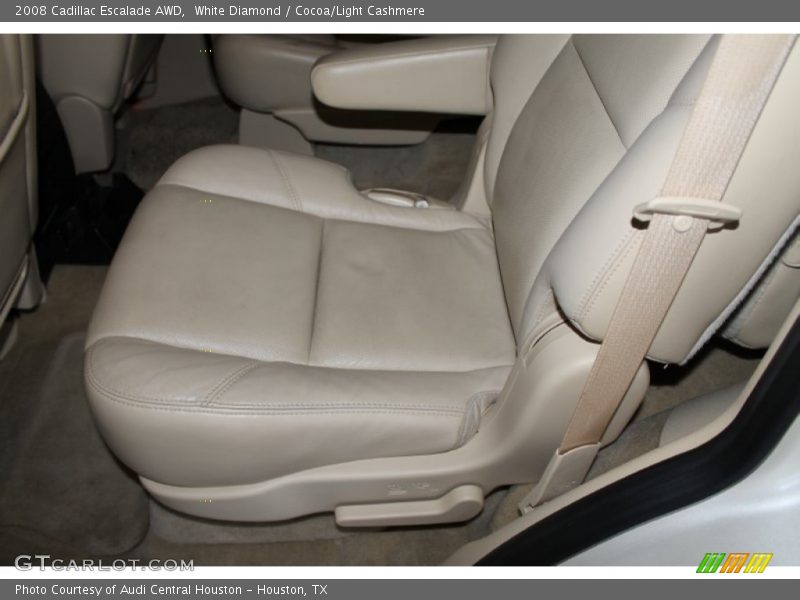 White Diamond / Cocoa/Light Cashmere 2008 Cadillac Escalade AWD
