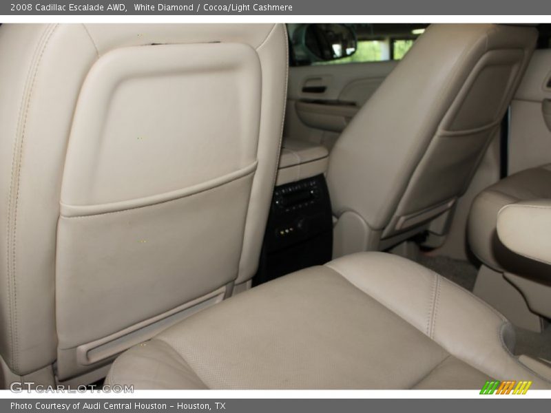 White Diamond / Cocoa/Light Cashmere 2008 Cadillac Escalade AWD