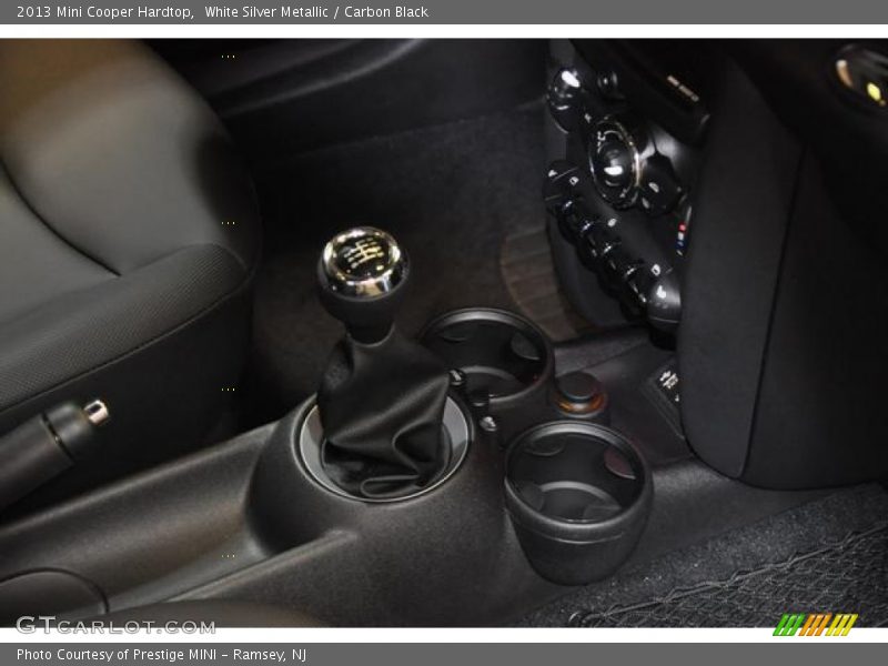 White Silver Metallic / Carbon Black 2013 Mini Cooper Hardtop