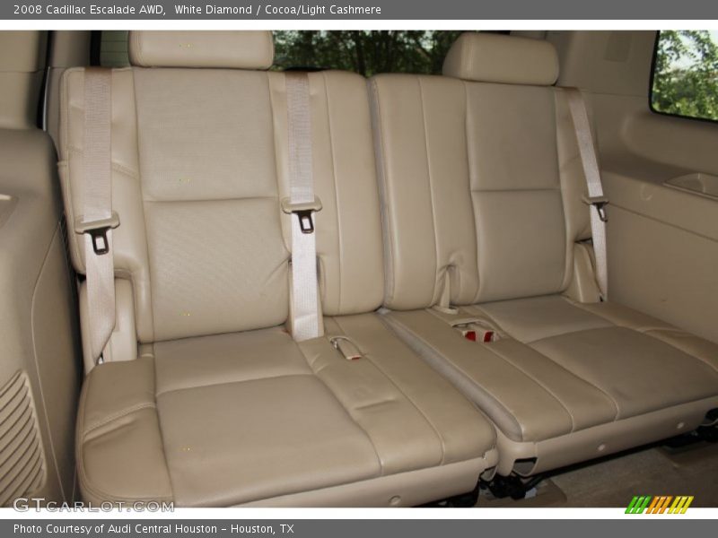 White Diamond / Cocoa/Light Cashmere 2008 Cadillac Escalade AWD