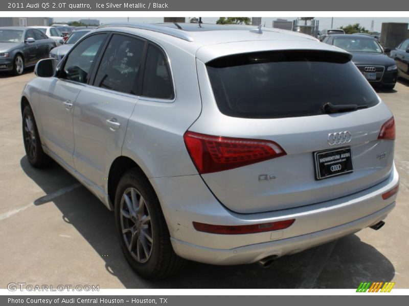 Ice Silver Metallic / Black 2011 Audi Q5 2.0T quattro