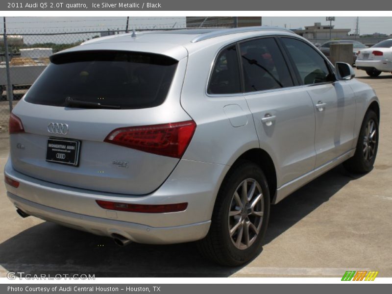 Ice Silver Metallic / Black 2011 Audi Q5 2.0T quattro